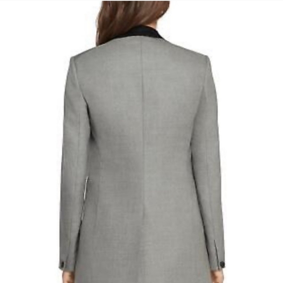 NWT RAG & BONE Dant Tux Wool Blazer Gray Size 0 - Picture 2 of 7